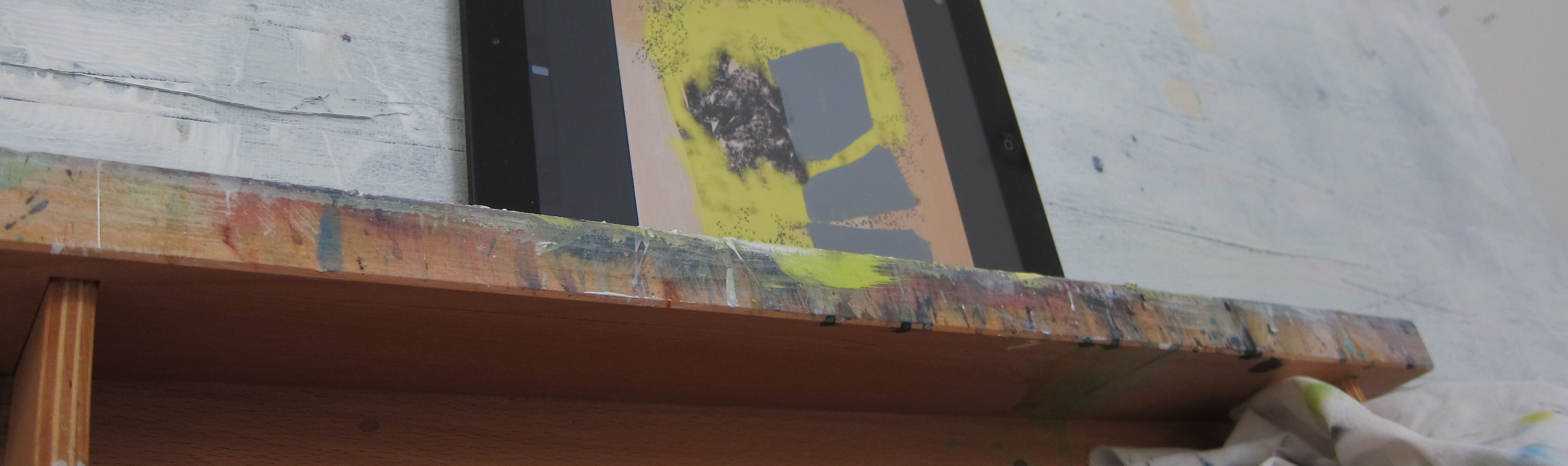 iPad iPad on easel